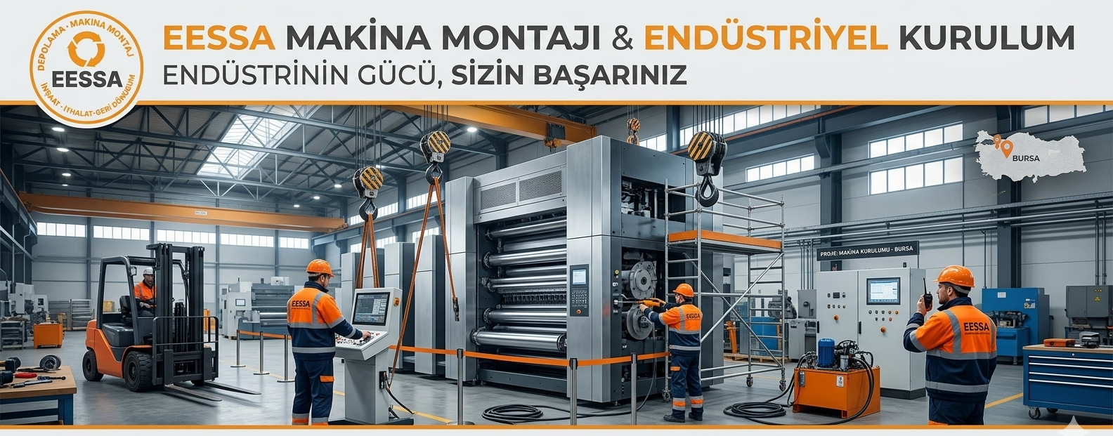 Makina Montajı & Endüstriyel Kurulum